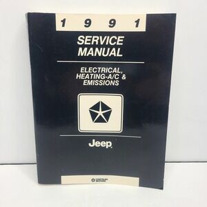 1991 Jeep OEM Chrysler Service‎ Manual Electrical, Heating-A/C & Emissions